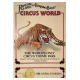 CIRCUS WORLD ATTRACTION POSTER
