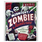 MIDNIGHT ZOMBIE JAMBOREE POSTER