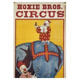 HOXIE BROS. CIRCUS POSTER