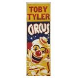 TOBY TYLER CIRCUS POSTER