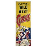 ROYAL WILD WEST CIRCUS POSTER