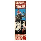 CRISTIANI BROS. CIRCUS POSTER