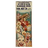 HANNEFORD CIRCUS POSTER