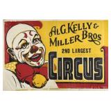 KELLY MILLER BROS. CIRCUS POSTER