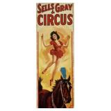 SELLS & GRAY CIRCUS POSTER