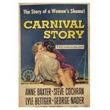 CARNIVAL STORY MOTION PICTURE POSTER