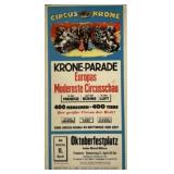 CIRCUS KRONE POSTER