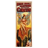 KING BROS. CRISTIANI COMBINED CIRCUS POSTER