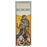 MILLS BROS. 3 RING CIRCUS POSTER