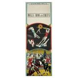 MILLS BROS. 3 RING CIRCUS POSTER