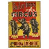 DAILEY BROS. CIRCUS POSTER