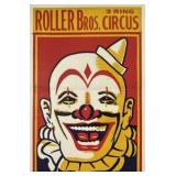 ROLLER BROS. CIRCUS POSTER