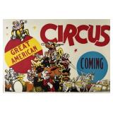 GREAT AMERICAN CIRCUS POSTER