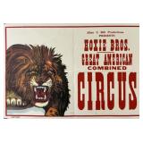 HOXIE BROS. GREAT AMERICAN CIRCUS POSTER