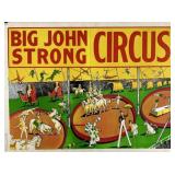 BIG JOHN STRONG CIRCUS POSTER