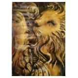CYRK (POLAND) SLEEPING LION POSTER
