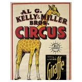 KELLY MILLER BROS. CIRCUS POSTER