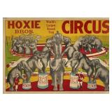 HOXIE BROS. CIRCUS POSTER