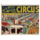 KELLY MILLER BROS. CIRCUS POSTER
