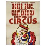 HOXIE BROS. GREAT AMERICAN CIRCUS POSTER