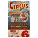 KELLY MILLER BROS. CIRCUS POSTER