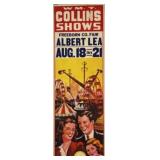 WM. T. COLLINS SHOWS CARNIVAL POSTER