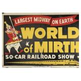 WORLD OF MIRTH CARNIVAL POSTER