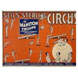 SEILS STERLING CIRCUS POSTER