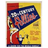 20TH CENTURY FOLLIES POSTER