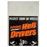IMPERIAL HELL DRIVERS WINDOW CARD