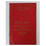 SELLS BROS. 1878 ROUTE BOOK