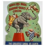 RINGLING BROS. BARNUM BAILEY CIRCUS COUNTER CARD