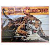 CLYDE BEATTY COLE BROS. CIRCUS POSTER