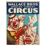WALLACE BROS. CIRCUS POSTER