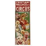 CRISTIANI-WALLACE CIRCUS POSTER