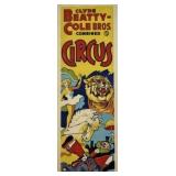 CYLDE BEATTY COLE BROS. CIRCUS POSTER