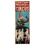 CRISTIANI-WALLACE CIRCUS POSTER