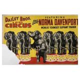 DAILEY BROS. CIRCUS POSTER