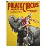 POLLACK BROS. CIRCUS POSTER