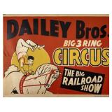 DAILEY BROS. CIRCUS POSTER