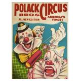 POLLACK BROS. CIRCUS POSTER