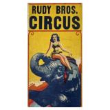 RUDY BROS. CIRCUS POSTER