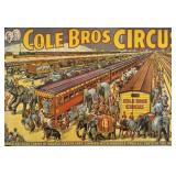 COLE BROS. CIRCUS POSTER
