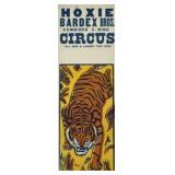 HOXIE BARDEX CIRCUS POSTER