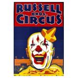 RUSSELL BROS. CIRCUS POSTER