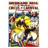 SIEBRAND BROS. CIRCUS & CARNIVAL POSTER