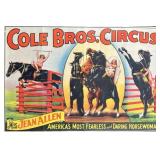 COLE BROS. CIRCUS POSTER