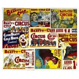 CLYDE BEATTY - COLE BROS. CIRCUS POSTER COLLECTION