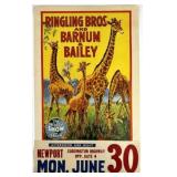 RINGLING BROS. BARNUM BAILEY CIRCUS POSTER