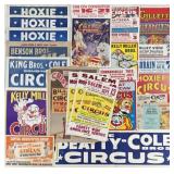 AMERICAN CIRCUS WINDOW CARD POSTER COLLECTION